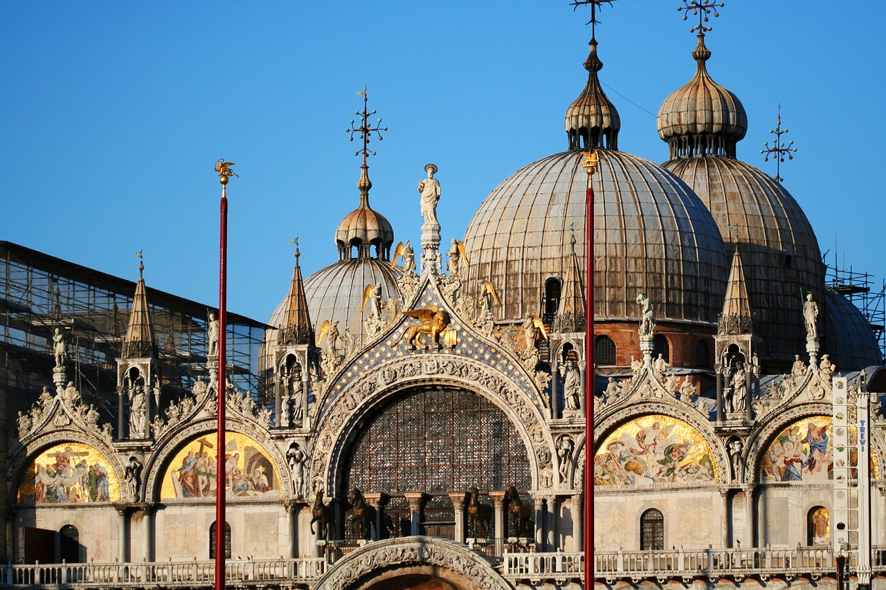 St. Mark's Basilica in Venice exterior