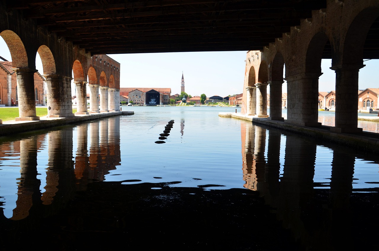 Venice Arsenale historic shipyard