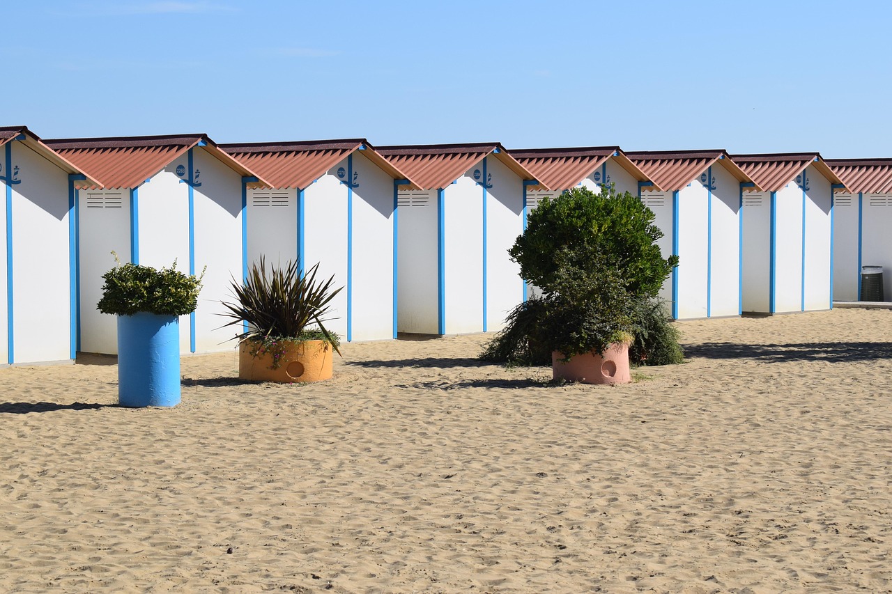 Lido di Venezia beach and promenade