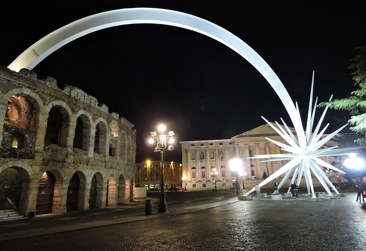 Piazza Bra in Verona