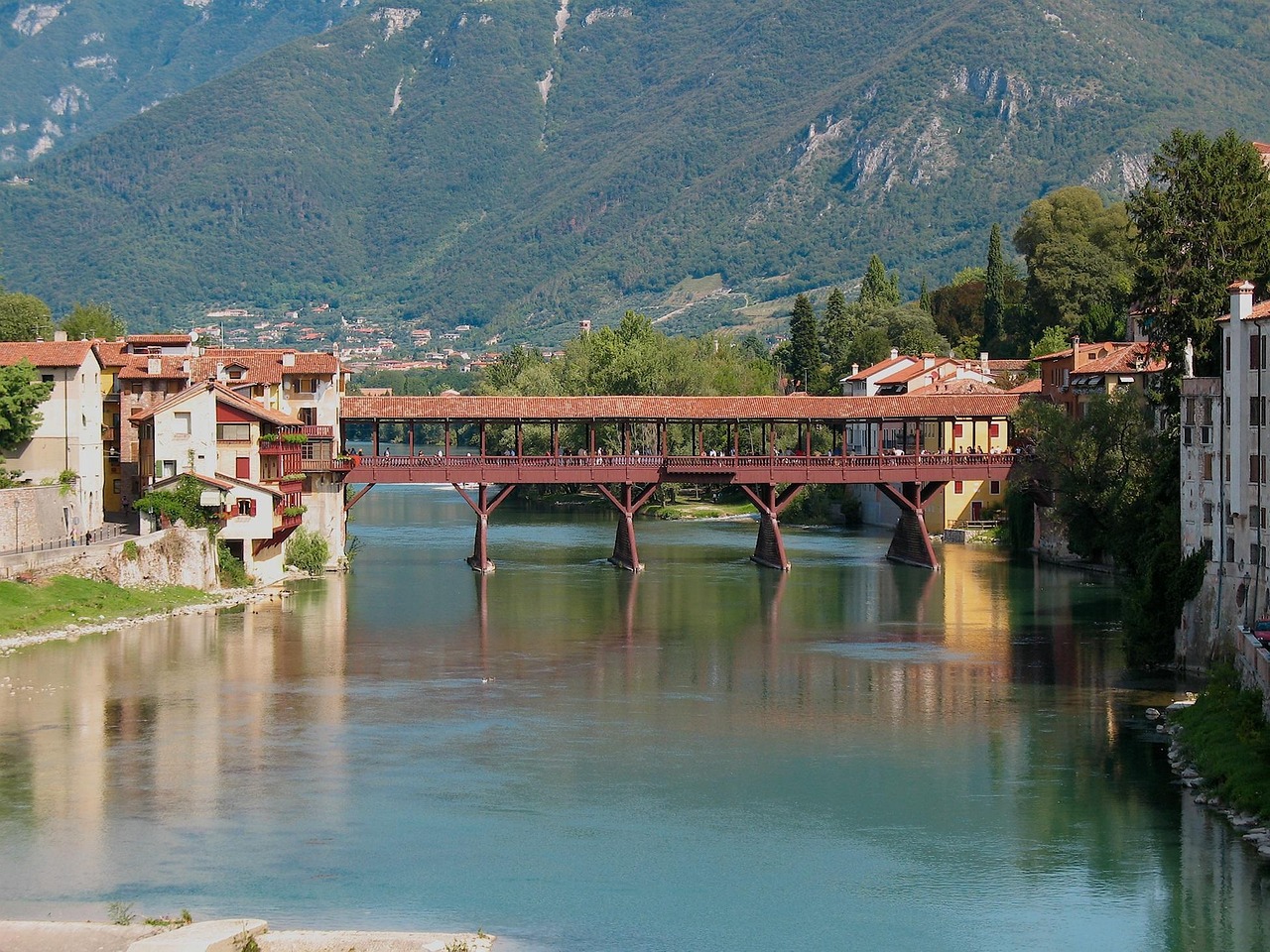 Bassano del Grappa wooden bridge