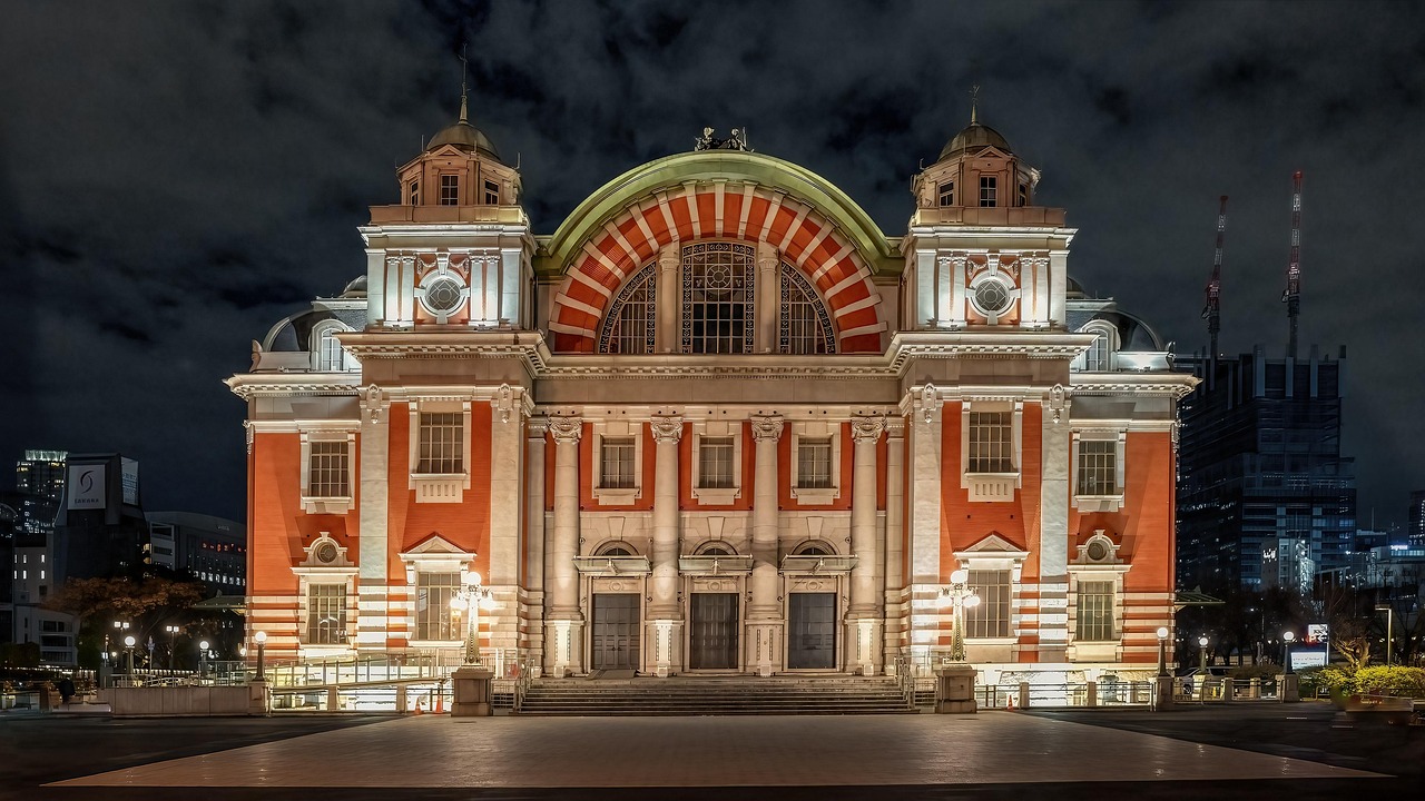 Osaka Central Public Hall on Nakanoshima