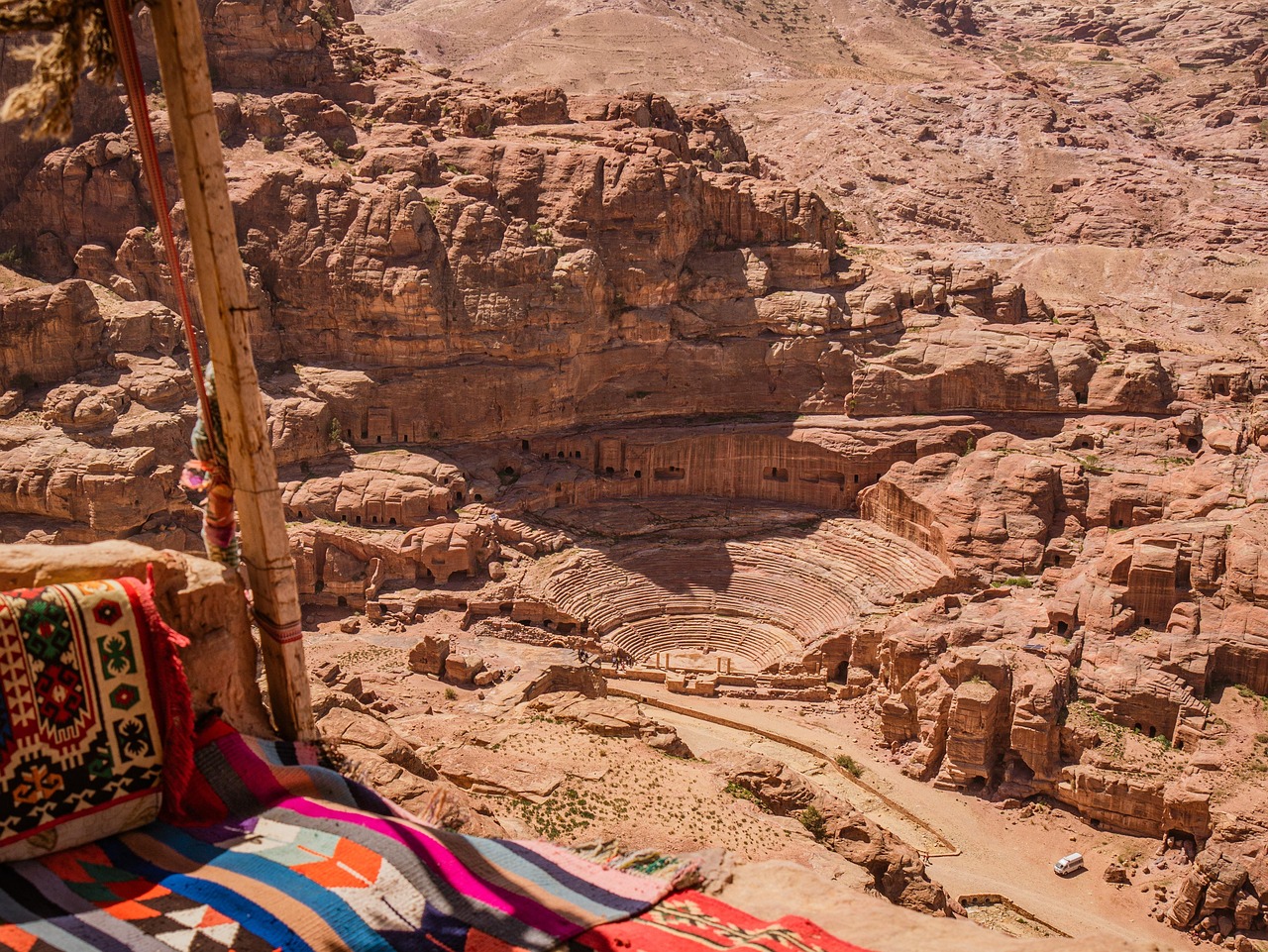 Ancient theatre in Petra