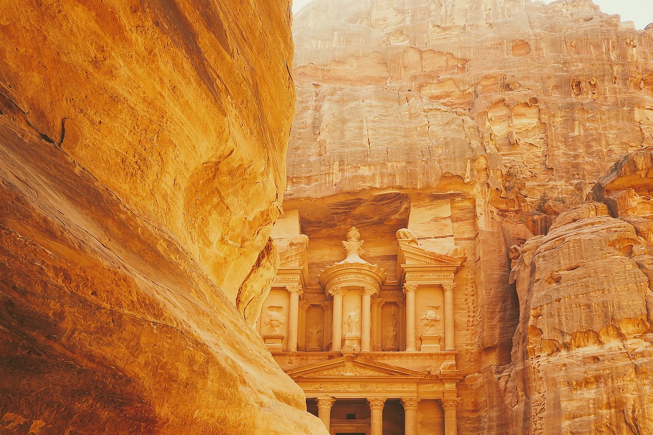 The Treasury Al-Khazneh in Petra