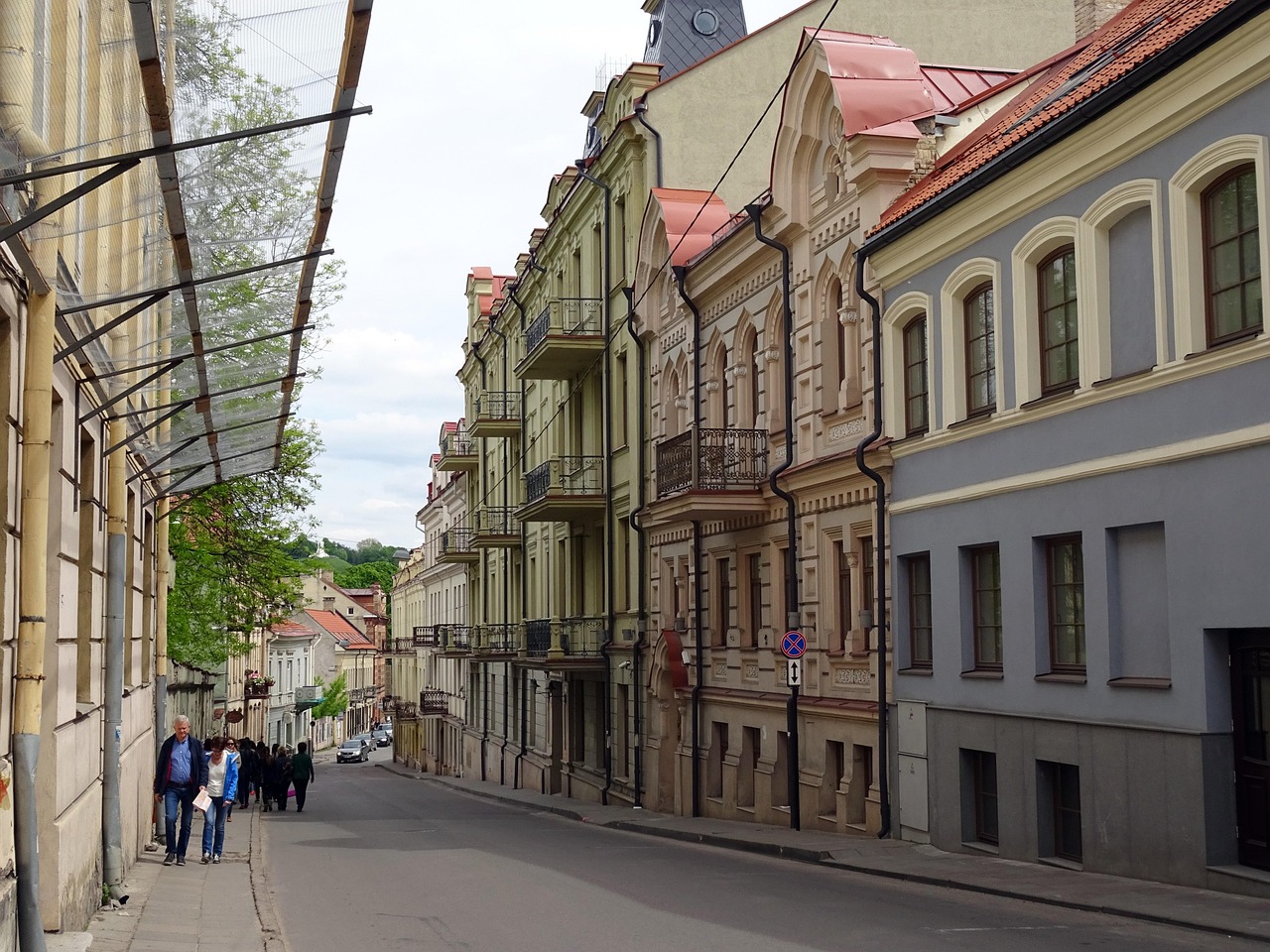 Street in Vilnius Old Town