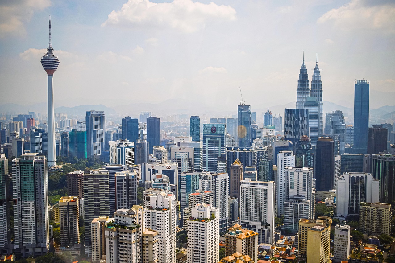 Modern architecture in Kuala Lumpur city centre