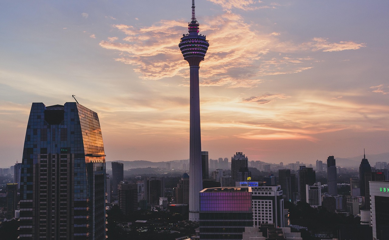 Sunset view from KL Tower Kuala Lumpur