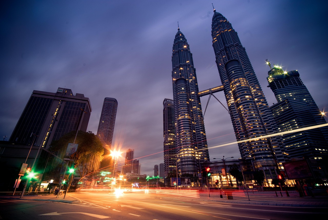 Petronas Twin Towers in Kuala Lumpur