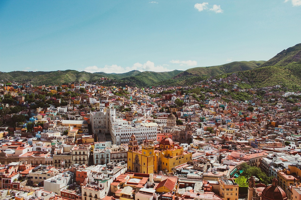 Panoramic view of Mexico City