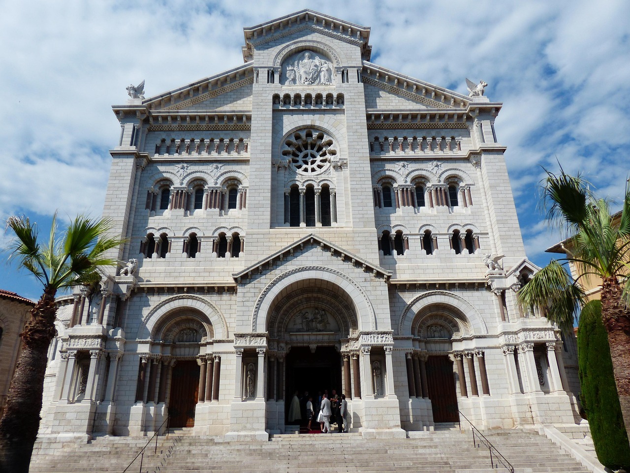 Monaco Cathedral in Monte Carlo, Monaco