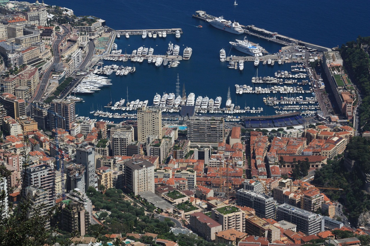 Port Hercule in Monte Carlo, Monaco