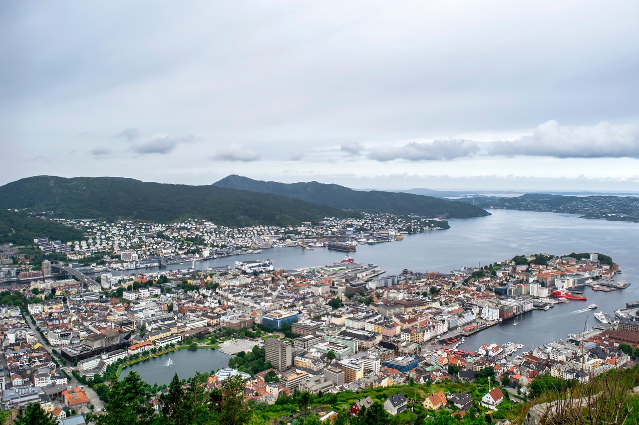 Bryggen Wharf in Bergen