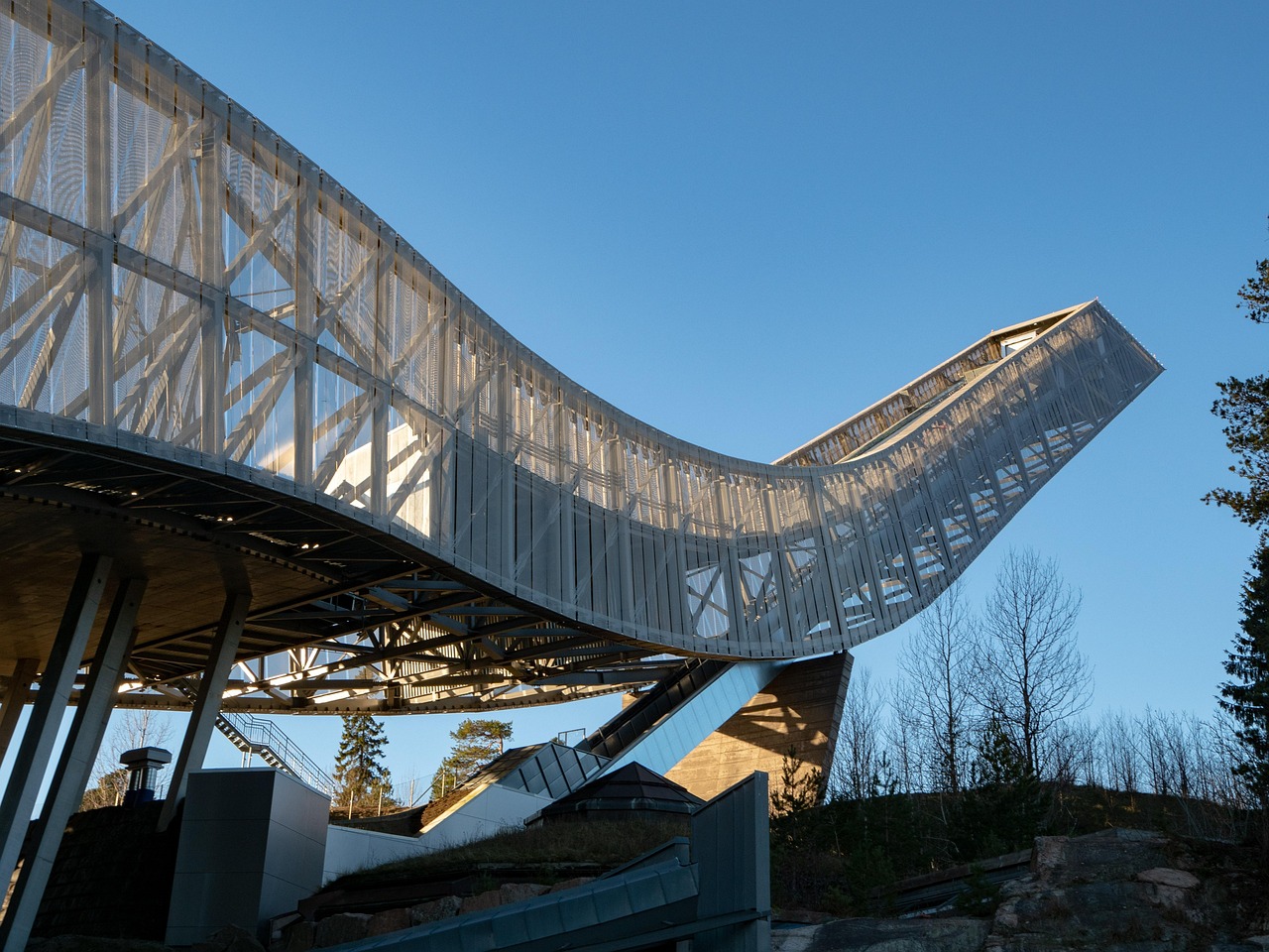 Holmenkollen Ski Jump in Oslo