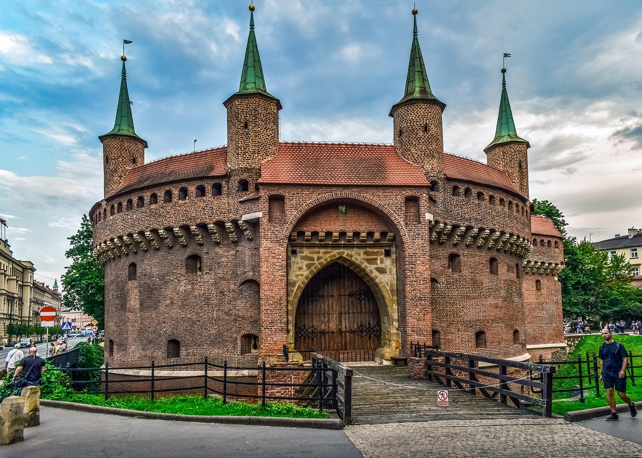 Barbican and St Florians Gate Krakow