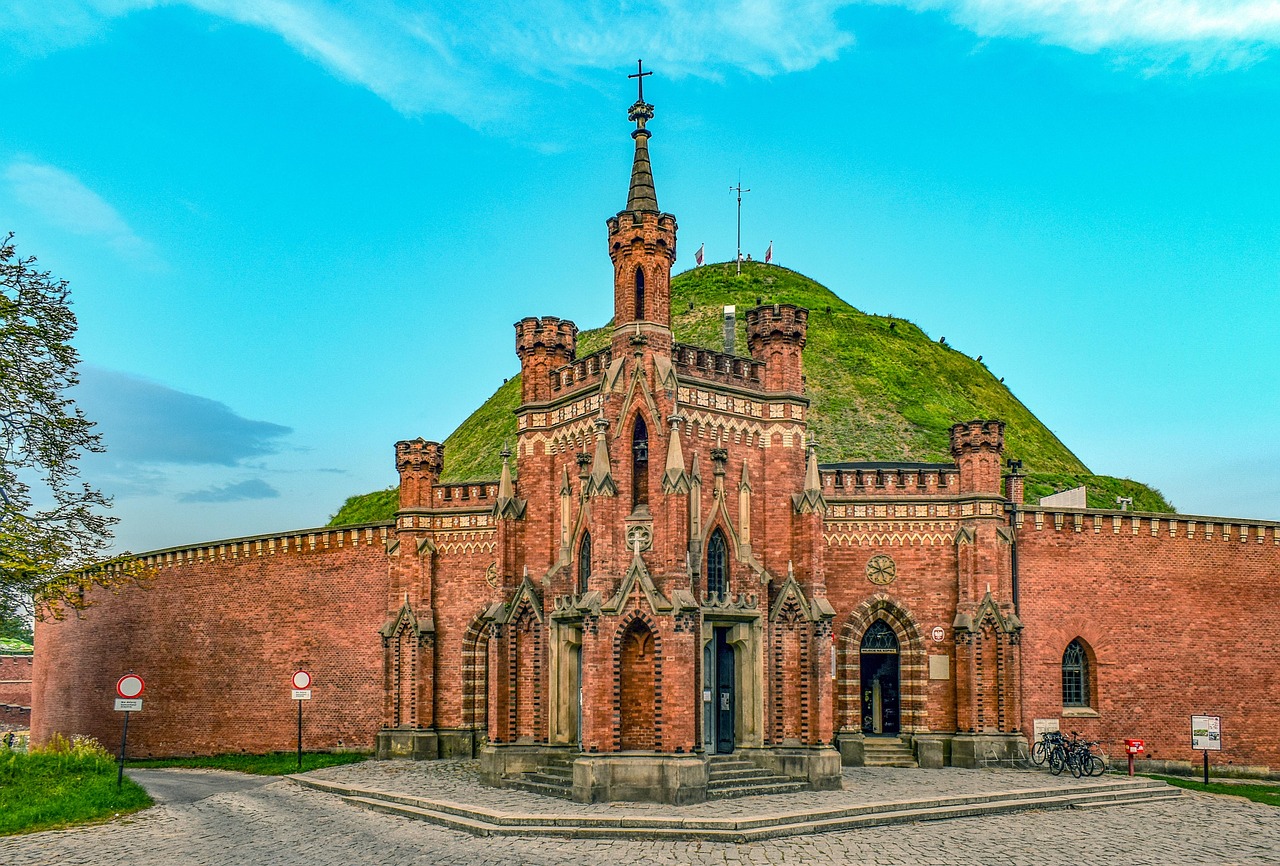 Kosciuszko Mound panoramic viewpoint Krakow