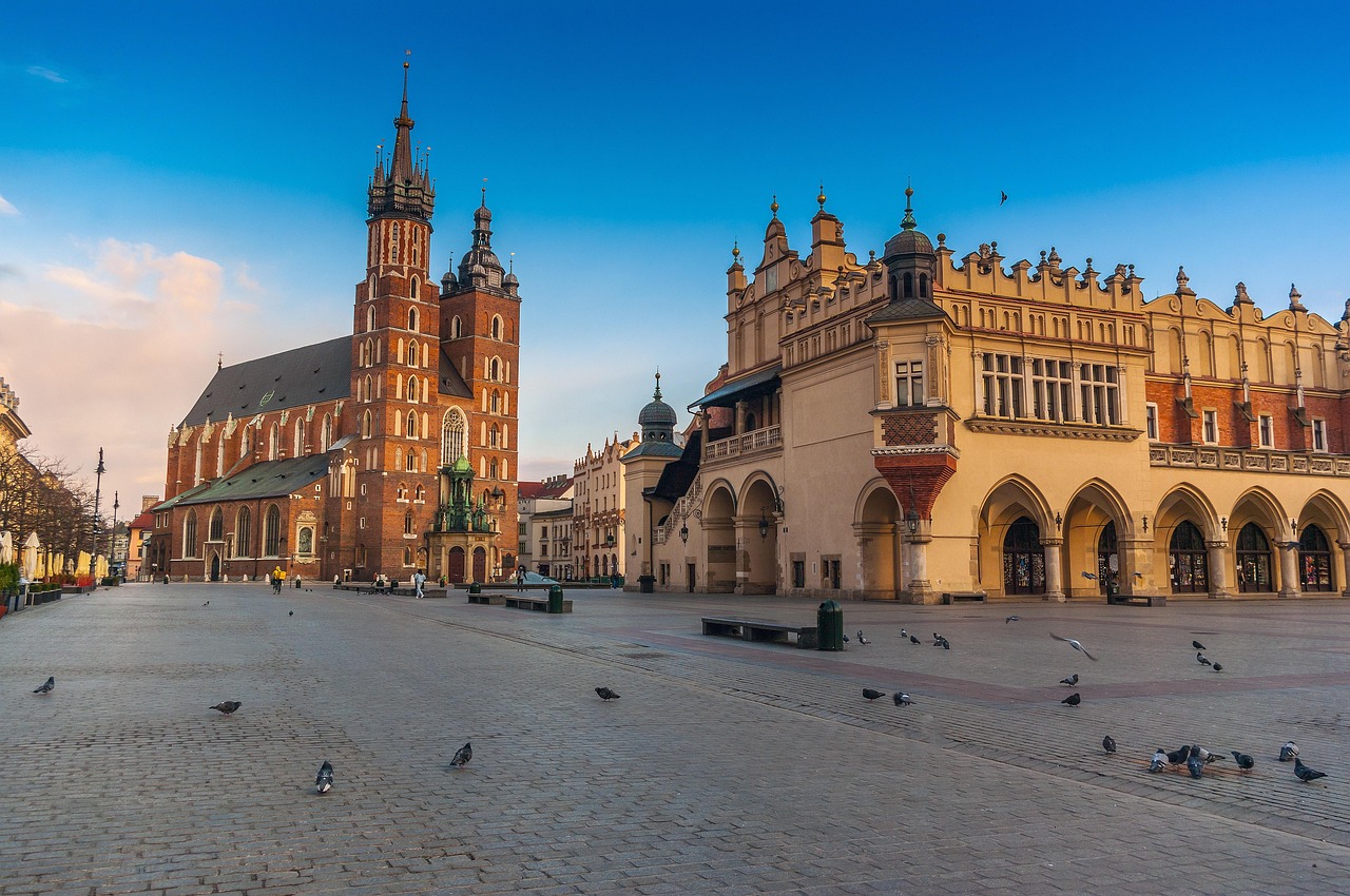 Town Hall Tower in Main Square Krakow