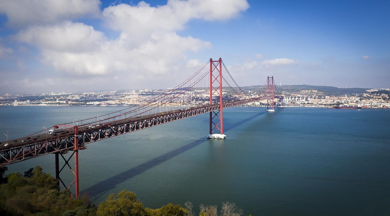 25 de Abril Bridge in Lisbon