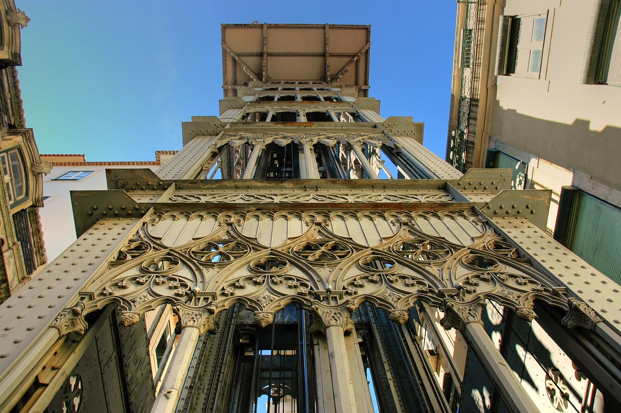 Elevador de Santa Justa in Lisbon