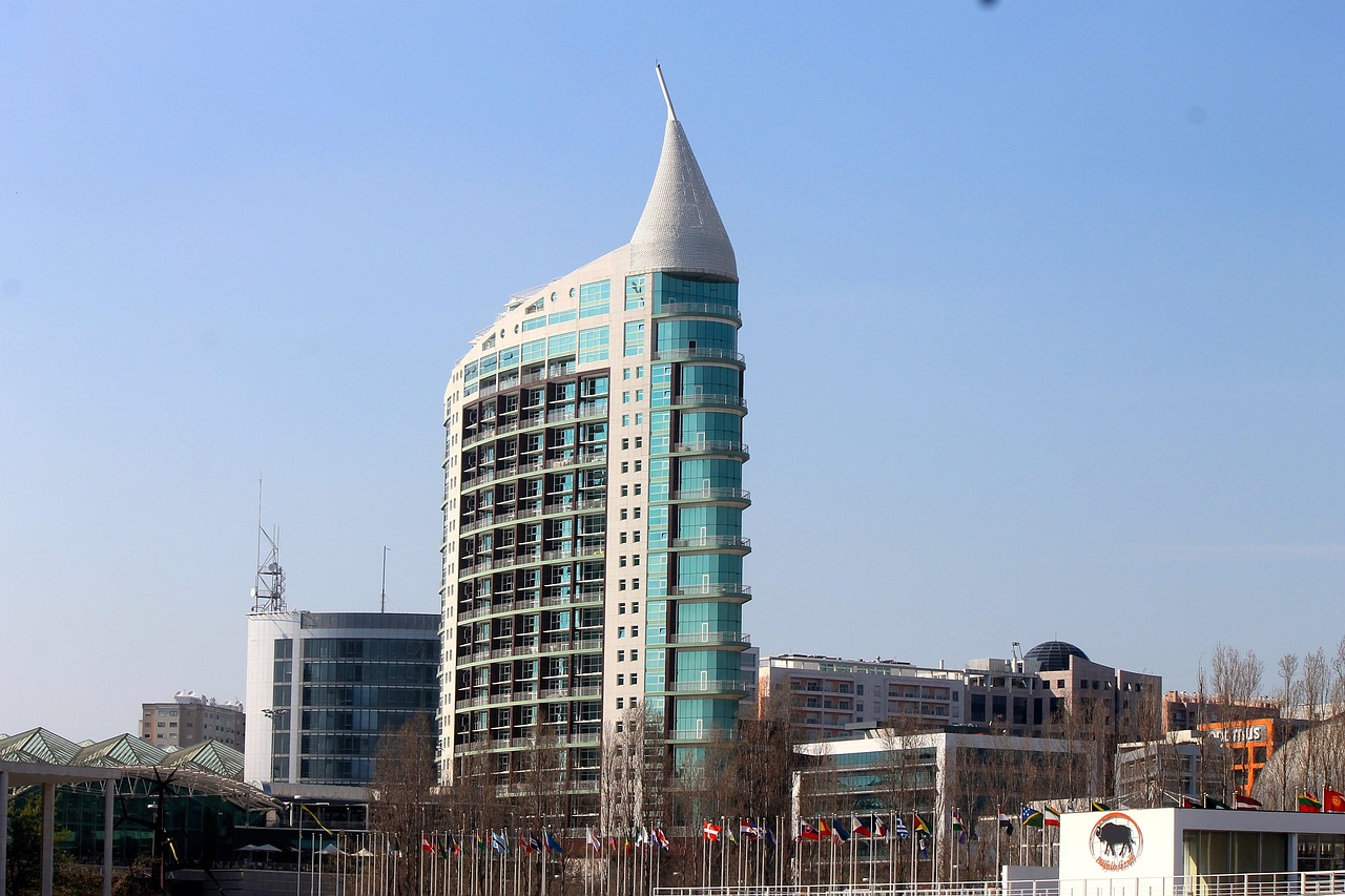 Parque das Nações modern district in Lisbon