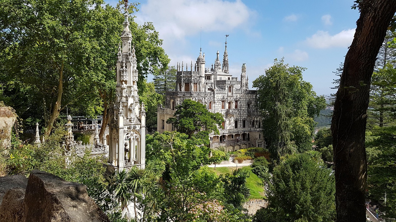 Quinta da Regaleira in Sintra near Lisbon