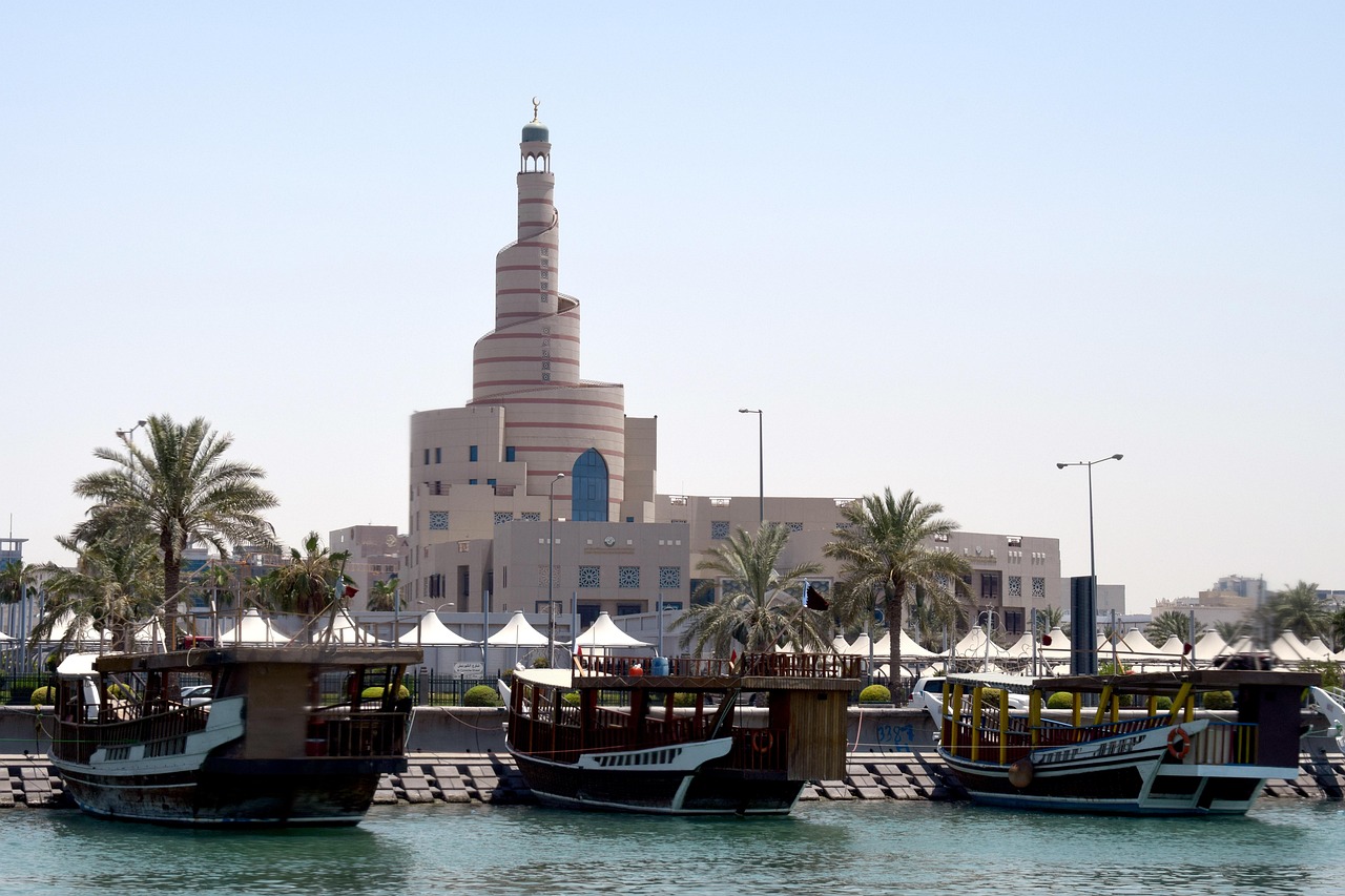 Doha Corniche and skyline