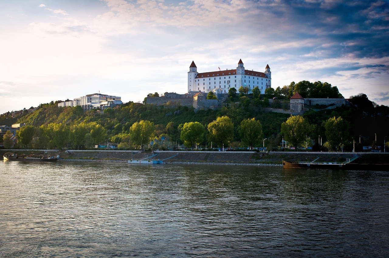 Devin Castle ruins near Bratislava