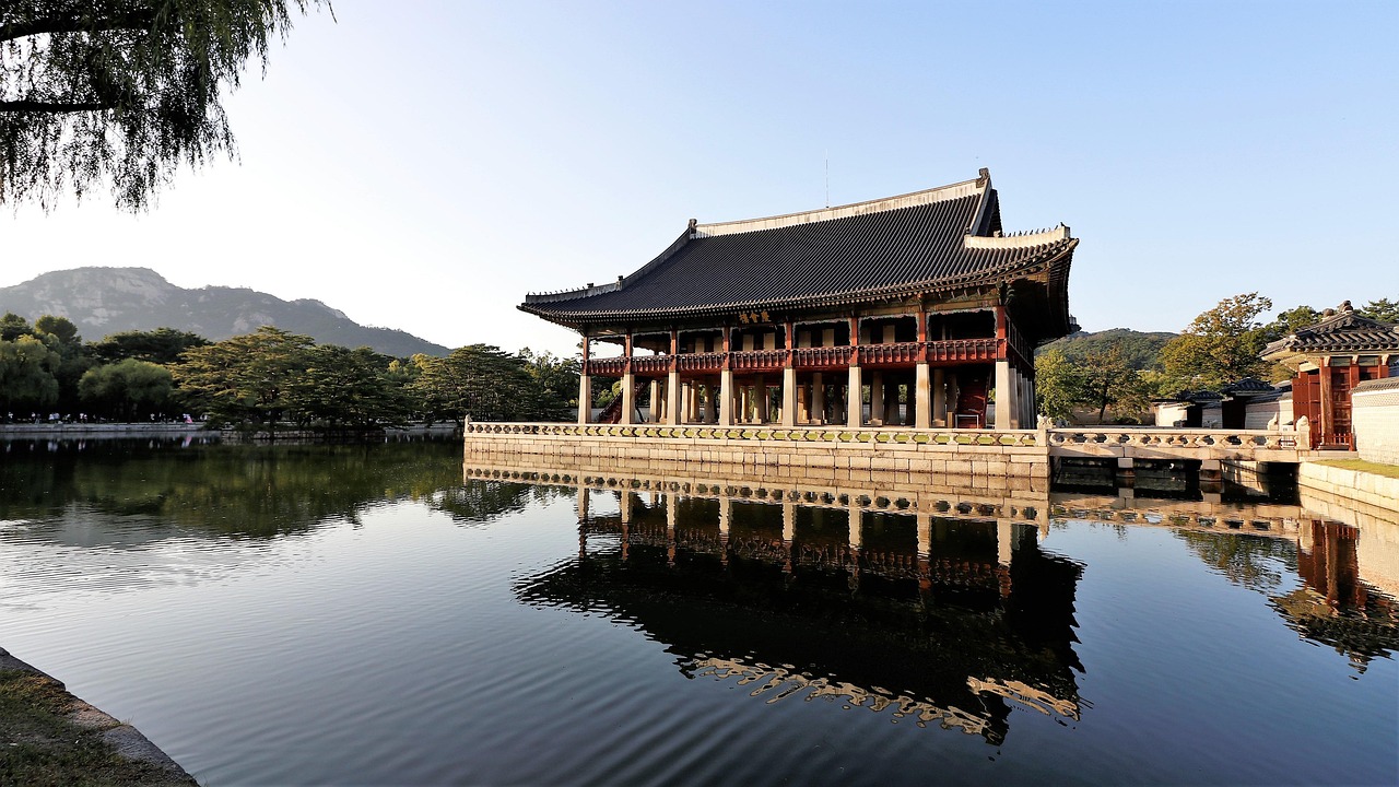 Gyeongbokgung Palace in Seoul, South Korea