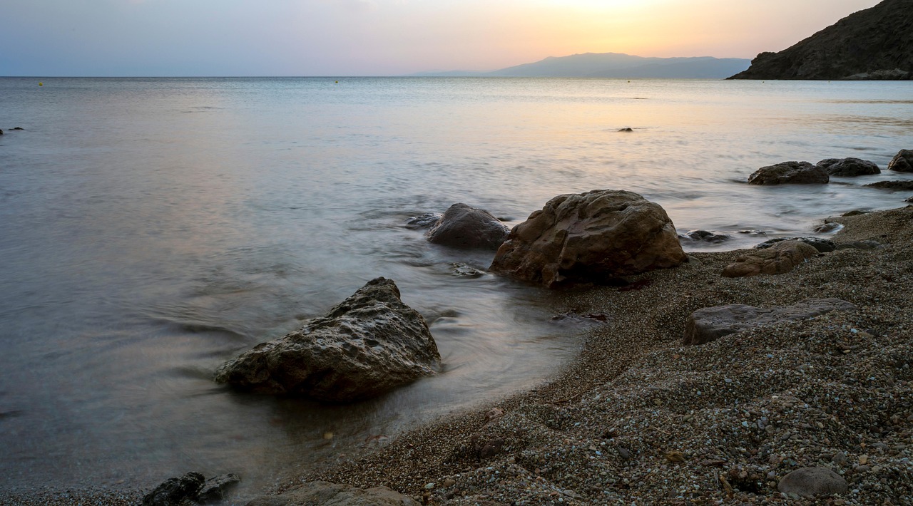 Cabo de Gata volcanic coastline and coves