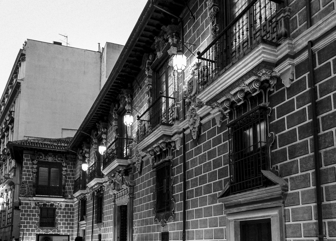 Granada old town street