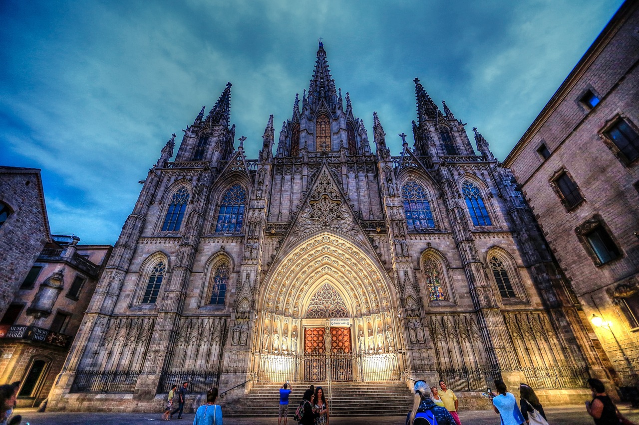 Gothic Quarter in Barcelona