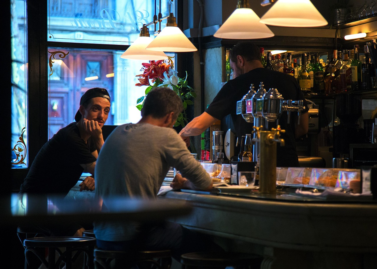 Tapas bar with local food in Barcelona