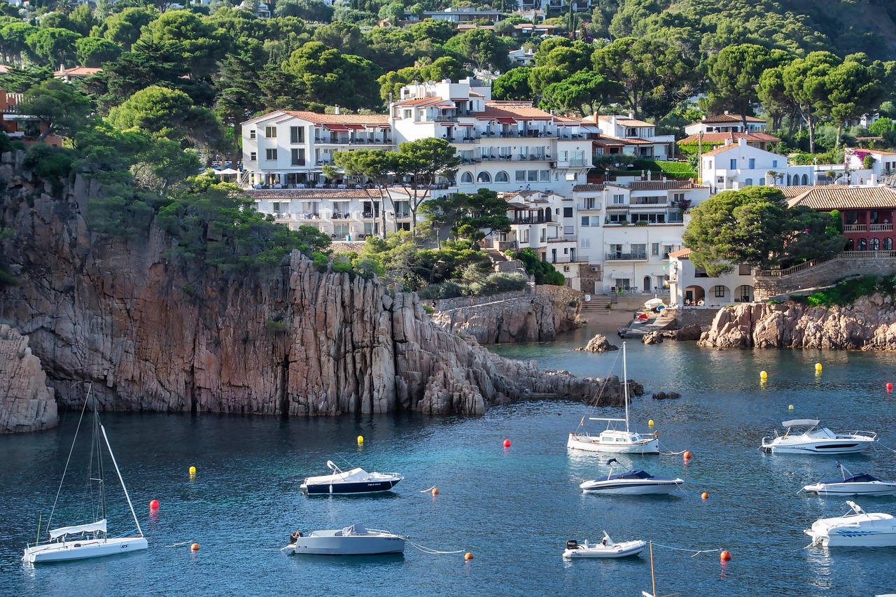 Costa Brava coastline near Girona