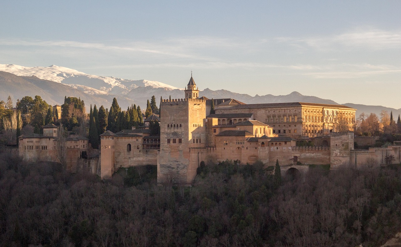 Sierra Nevada mountains near Granada Spain