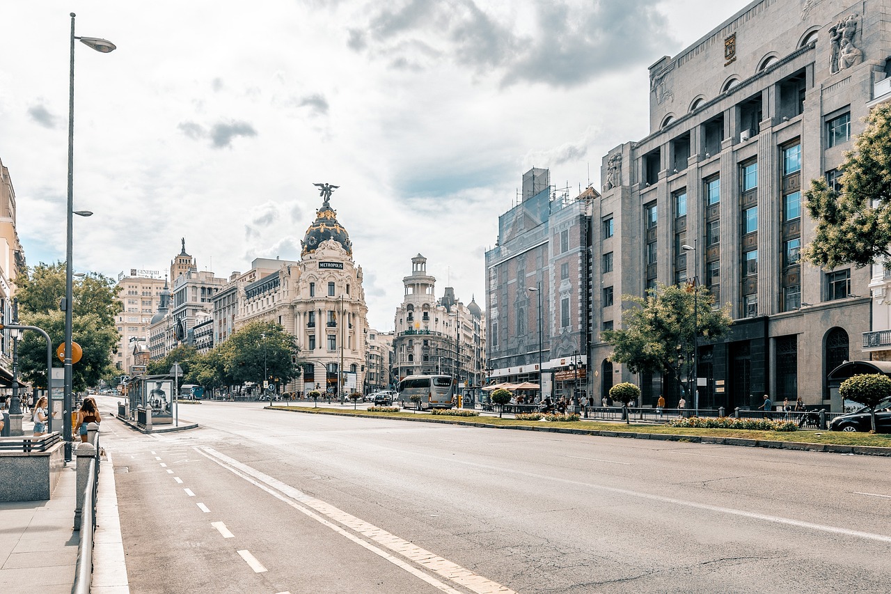 Best view of Madrid, Spain