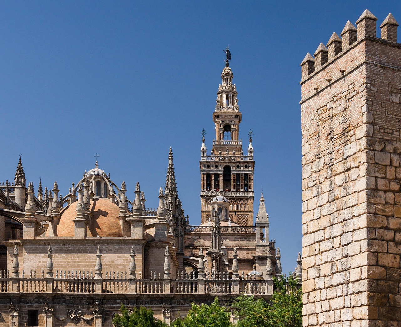 Real Alcázar of Seville gardens and palace