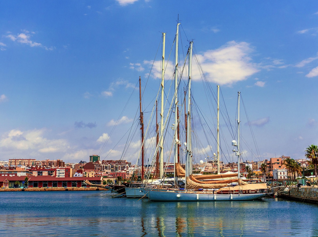 Port and marina of Tarragona