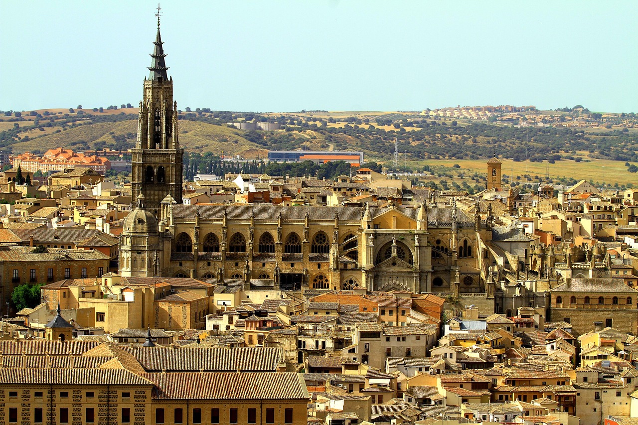 Toledo Cathedral exterior view