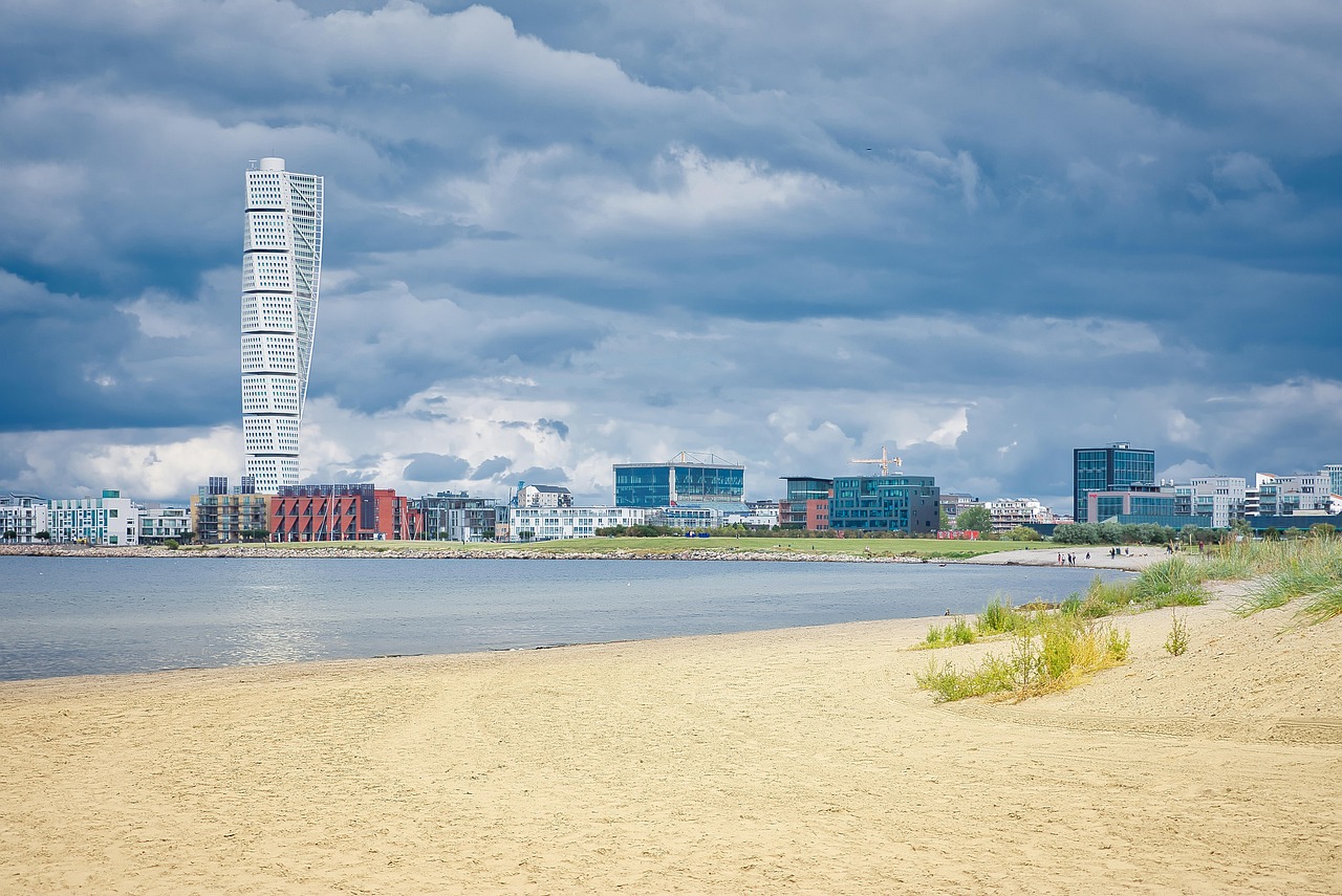 Ribersborg beach in Malmo
