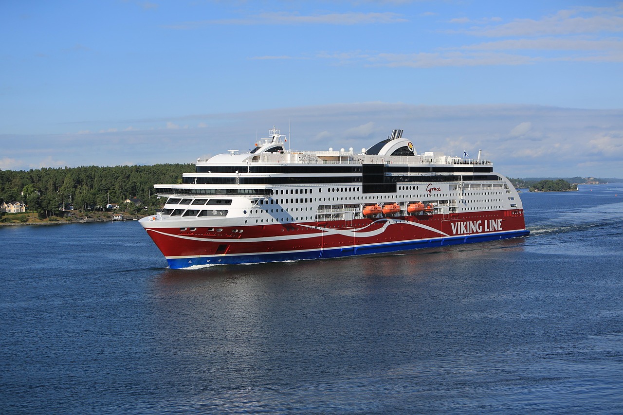 Stockholm Archipelago islands and sea view