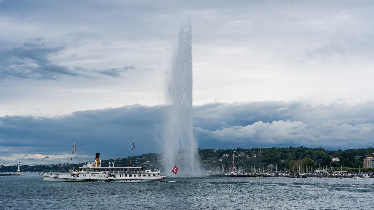 Geneva Jet d'Eau fountain