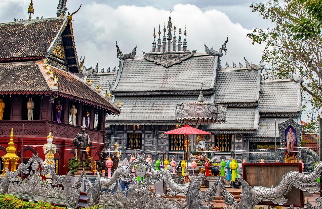 Wat Sri Suphan Silver Temple in Chiang Mai