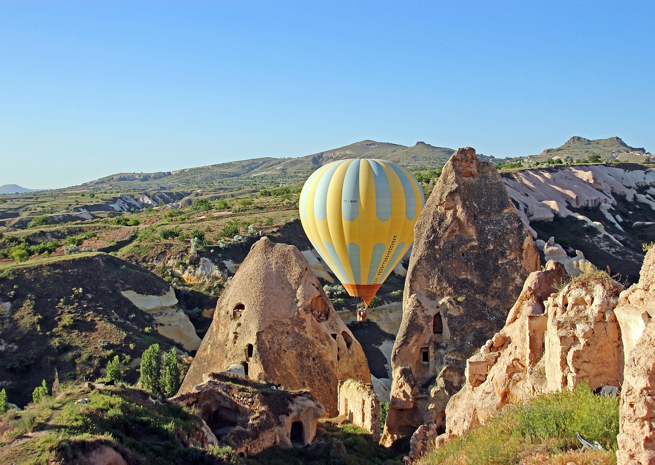 Cappadocia landscape and rock formations