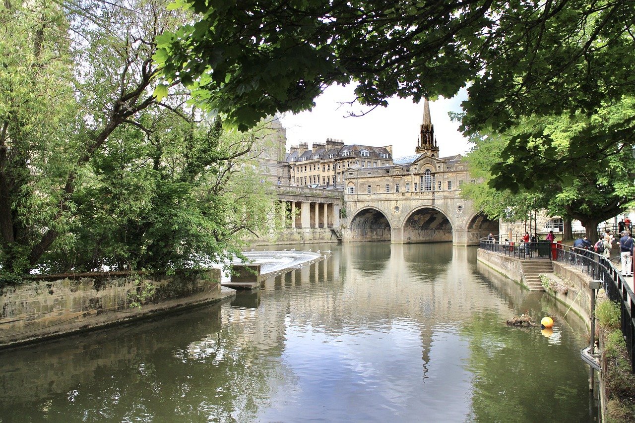 Avon Canal in Bath, UK