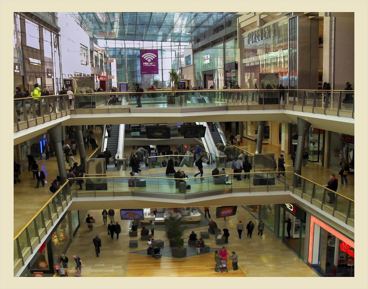 Bullring shopping centre in Birmingham