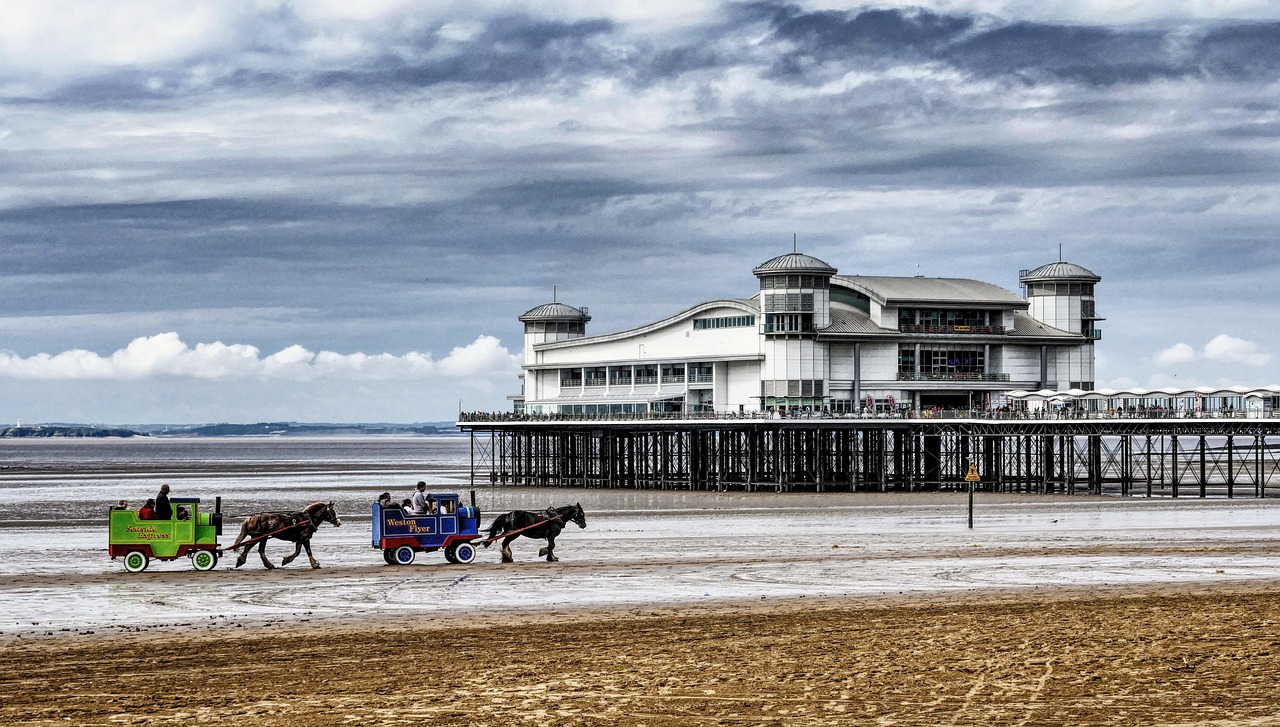 Pier at Weston-super-Mare near Bristol