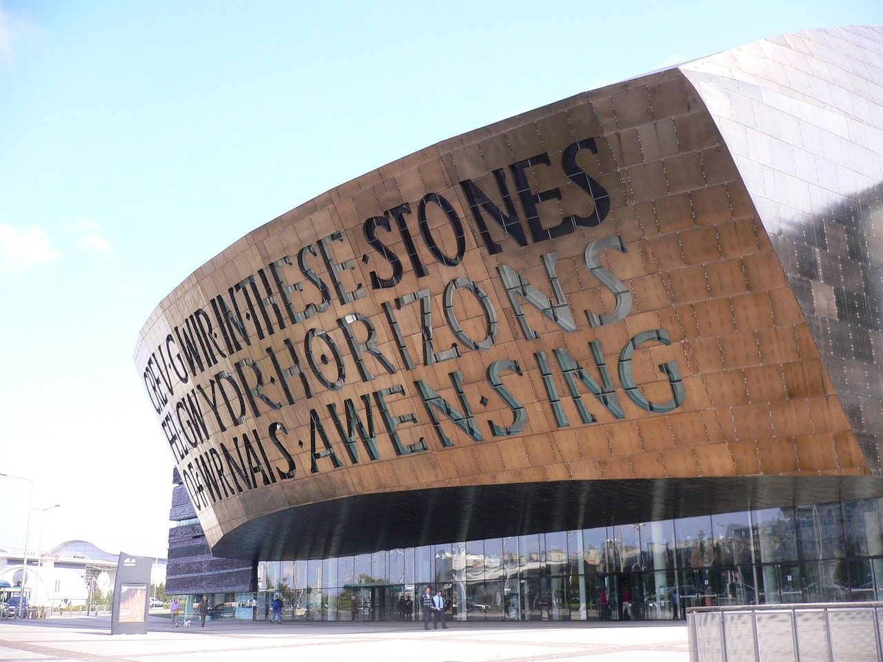 Wales Millennium Centre in Cardiff, UK