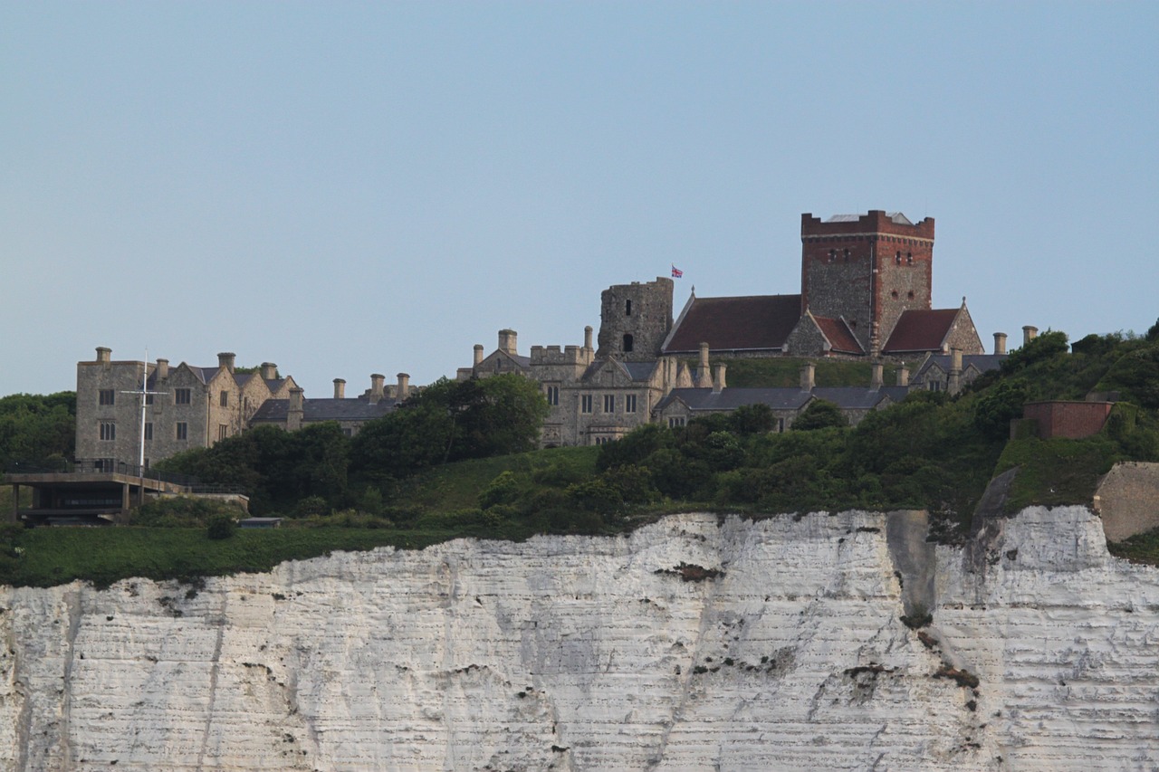 Dover Castle panoramic view