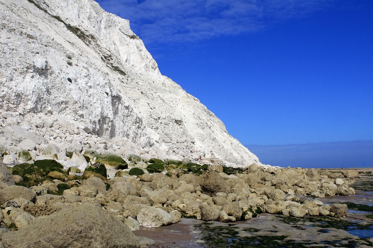 Pebble beach in Dover