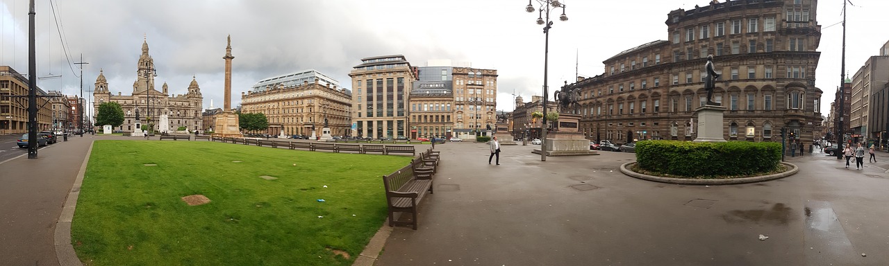 George Square in Glasgow city centre