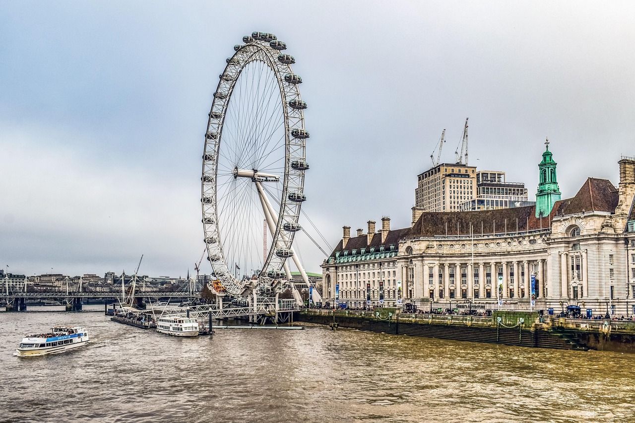The London Eye pod view